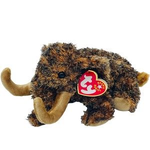 TY Beanie Baby Babies GIGANTO the Wooly Mammoth Beanie Babies RETIRED Soft